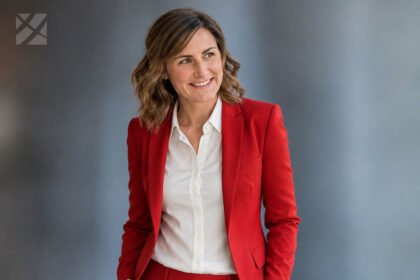 Justine Braisaz et son mari