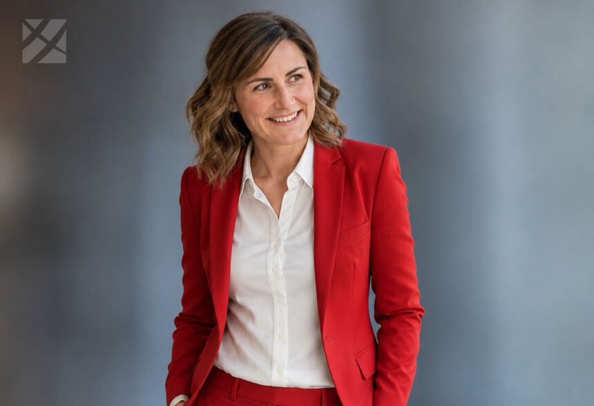 Justine Braisaz et son mari