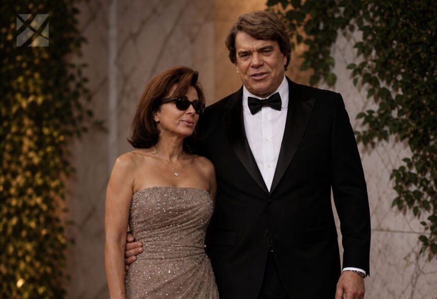 Bernard Tapie et sa nouvelle compagne